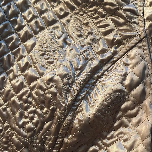 Chico’s Reversible Jacket SZ 1 (Standard Women’s Size Medium) - Picture 7 of 9